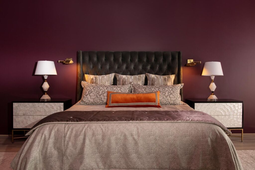 Sheffield House Design Bedroom with muted color 2025